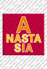 MAGNET-STORIES Anastasia - Magnet mit dem Vornamen Anastasia