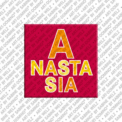 MAGNET-STORIES Anastasia - Magnet mit dem Vornamen Anastasia