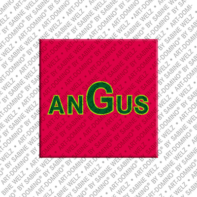MAGNET-STORIES Angus - Magnet mit dem Vornamen Angus