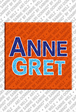MAGNET-STORIES Annegret - Aimant avec le nom Annegret