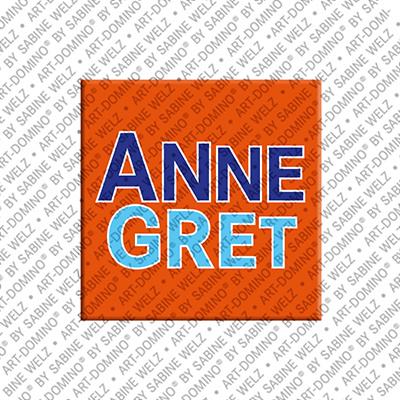 MAGNET-STORIES Annegret - Magnet mit dem Vornamen Annegret