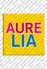 MAGNET-STORIES Aurelia - Magnet mit dem Vornamen Aurelia