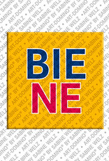 ART-DOMINO® BY SABINE WELZ Biene - Magnet with the name Biene