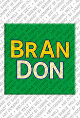 MAGNET-STORIES Brandon - Magnet mit dem Vornamen Brandon