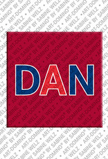 MAGNET-STORIES Dan - Magnet mit dem Vornamen Dan