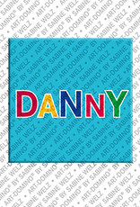 ART-DOMINO® BY SABINE WELZ Danny - Aimant avec le nom Danny
