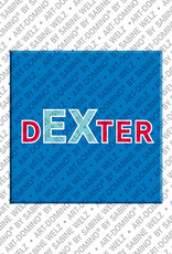 ART-DOMINO® BY SABINE WELZ Dexter - Aimant avec le nom Dexter