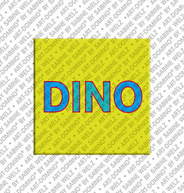 ART-DOMINO® BY SABINE WELZ Aimant - DINO