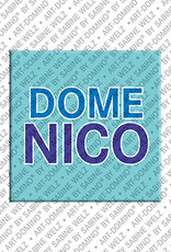 MAGNET-STORIES Domenico - Aimant avec le nom Domenico