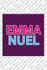 MAGNET-STORIES Emmanuel - Magnet mit dem Vornamen Emmanuel