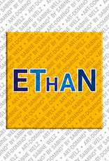 ART-DOMINO® BY SABINE WELZ Ethan - Magnet with the name Ethan