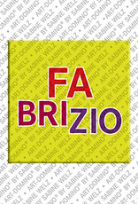 MAGNET-STORIES Fabrizio - Aimant avec le nom Fabrizio