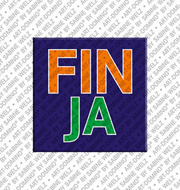 ART-DOMINO® BY SABINE WELZ Magnet - FINJA