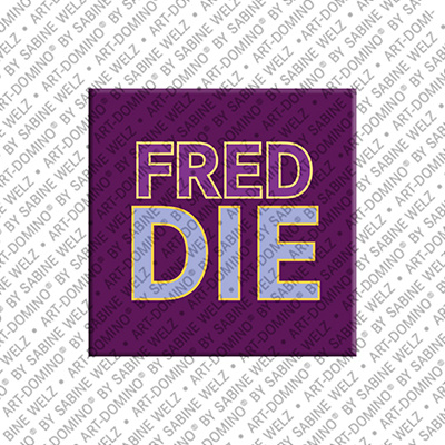 MAGNET-STORIES Freddie - Magnet mit dem Vornamen Freddie