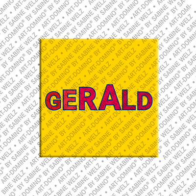 MAGNET-STORIES Gerald - Aimant avec le nom Gerald
