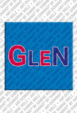 MAGNET-STORIES Glen - Magnet with the name Glen