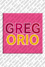 MAGNET-STORIES Gregorio - Aimant avec le nom Gregorio