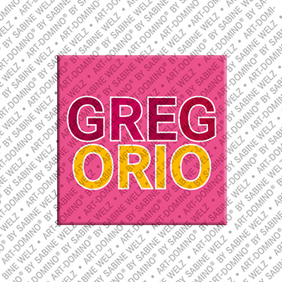 MAGNET-STORIES Gregorio - Aimant avec le nom Gregorio
