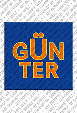 MAGNET-STORIES Günter - Aimant avec le nom Günter