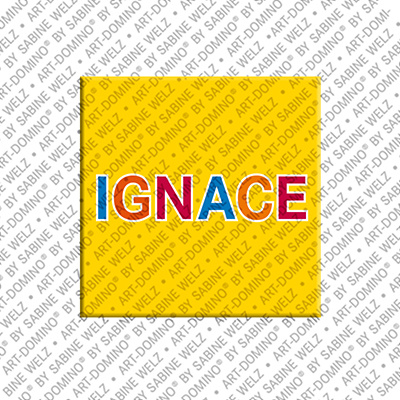 MAGNET-STORIES Ignace - Magnet mit dem Vornamen Ignace