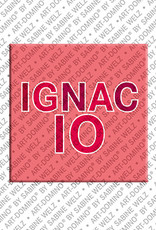 MAGNET-STORIES Ignacio - Magnet mit dem Vornamen Ignacio