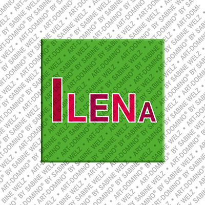 MAGNET-STORIES Ilena - Magnet mit dem Vornamen Ilena