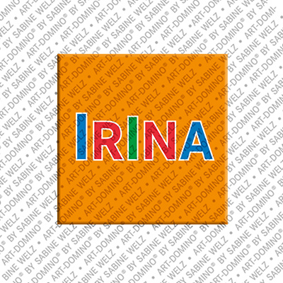MAGNET-STORIES Irina - Magnet mit dem Vornamen Irina