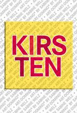 MAGNET-STORIES Kirsten - Aimant avec le nom Kirsten