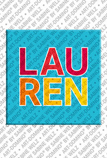 MAGNET-STORIES Lauren - Magnet with the name Lauren