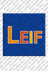 MAGNET-STORIES Leif - Magnet mit dem Vornamen Leif