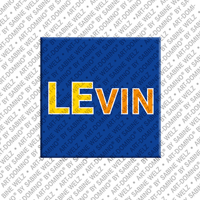 MAGNET-STORIES Levin - Aimant avec le nom Levin