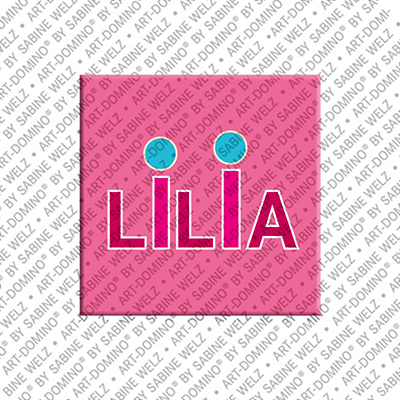MAGNET-STORIES Lilia - Magnet with the name Lilia