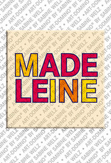 ART-DOMINO® BY SABINE WELZ Madeleine - Magnet with the name Madeleine