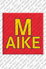 MAGNET-STORIES Maike - Magnet mit dem Vornamen Maike