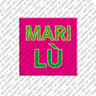 MAGNET-STORIES Marilù - Magnet mit dem Vornamen Marilù