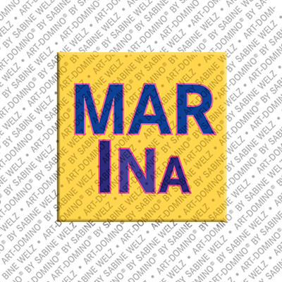 MAGNET-STORIES Marina - Magnet with the name Marina