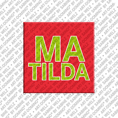 MAGNET-STORIES Matilda - Magnet with the name Matilda