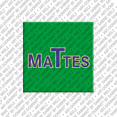 MAGNET-STORIES Mattes - Aimant avec le nom Mattes