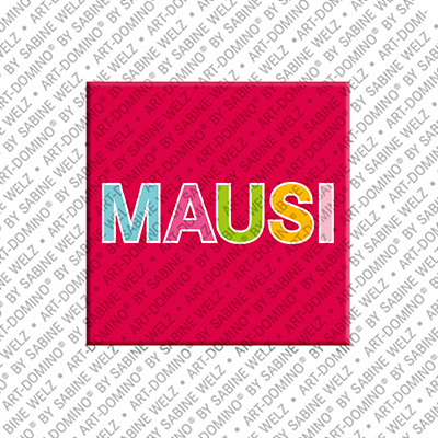 MAGNET-STORIES Mausi - Magnet with the name Mausi