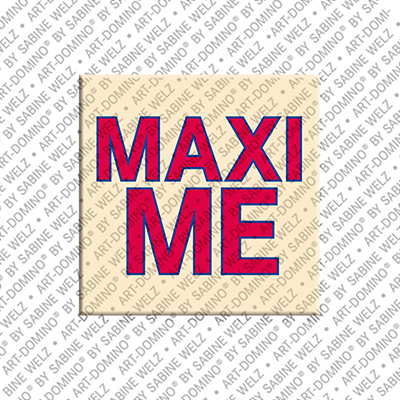 MAGNET-STORIES Maxime - Magnet mit dem Vornamen Maxime