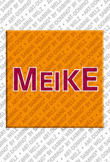 MAGNET-STORIES Meike - Magnet mit dem Vornamen Meike