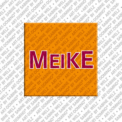 MAGNET-STORIES Meike - Magnet mit dem Vornamen Meike