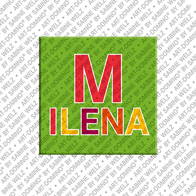MAGNET-STORIES Milena – Aimant avec le nom Milena
