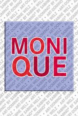 MAGNET-STORIES Monique - Magnet with the name Monique