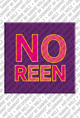 ART-DOMINO® BY SABINE WELZ Noreen - Magnet with the name Noreen