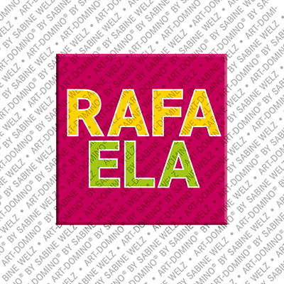 MAGNET-STORIES Rafaela - Magnet mit dem Vornamen Rafaela