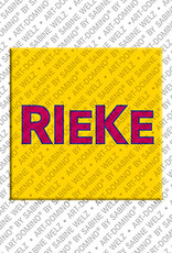 MAGNET-STORIES Rieke - Magnet mit dem Vornamen Rieke