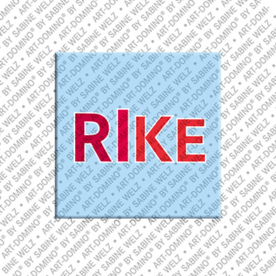 MAGNET-STORIES Rike - Magnet with the name Rike