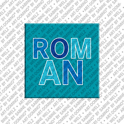 MAGNET-STORIES Roman - Magnet mit dem Vornamen Roman