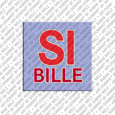 MAGNET-STORIES Sibille - Magnet mit dem Vornamen Sibille